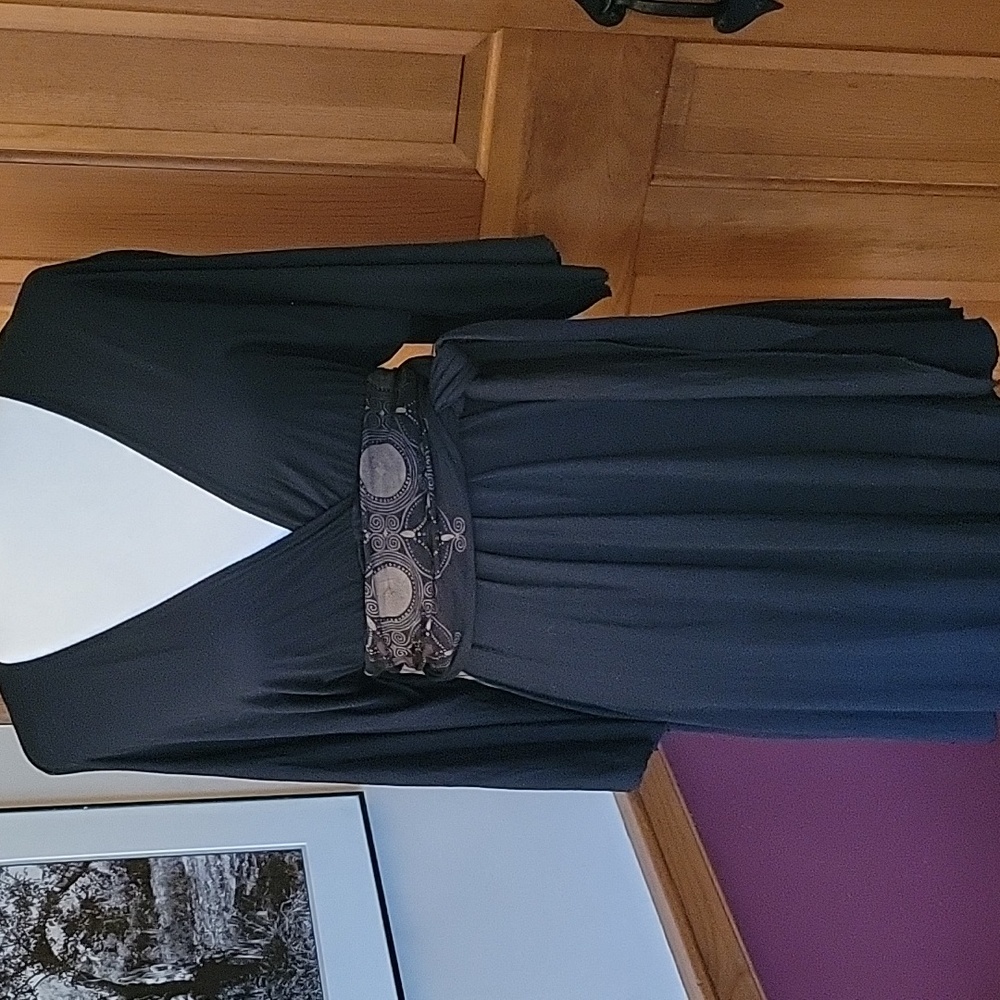 GREEN DRAGON KIMONO SASH STYLE DRESS